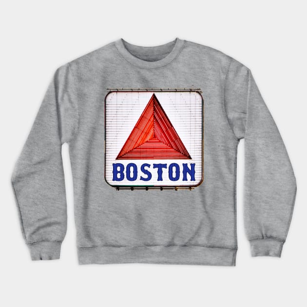 Boston sign Crewneck Sweatshirt by ianscott76